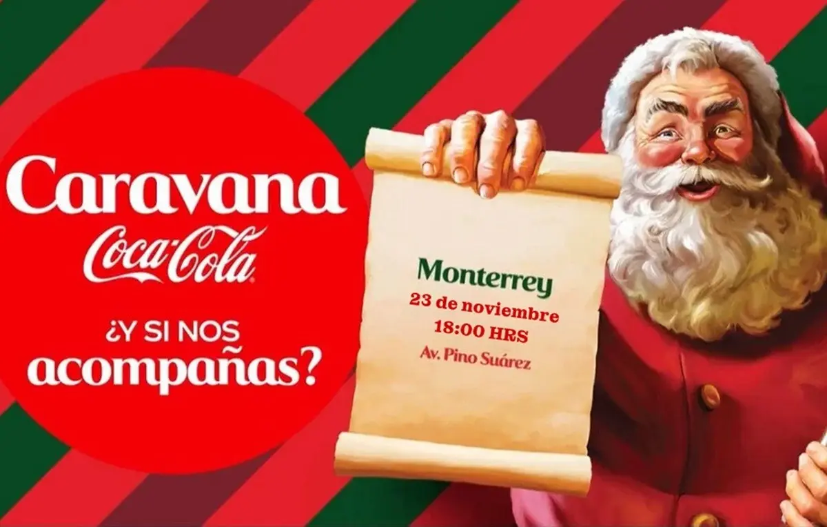 Caravana Navideña Coca-Cola 2024: este será el recorrido por Monterrey
