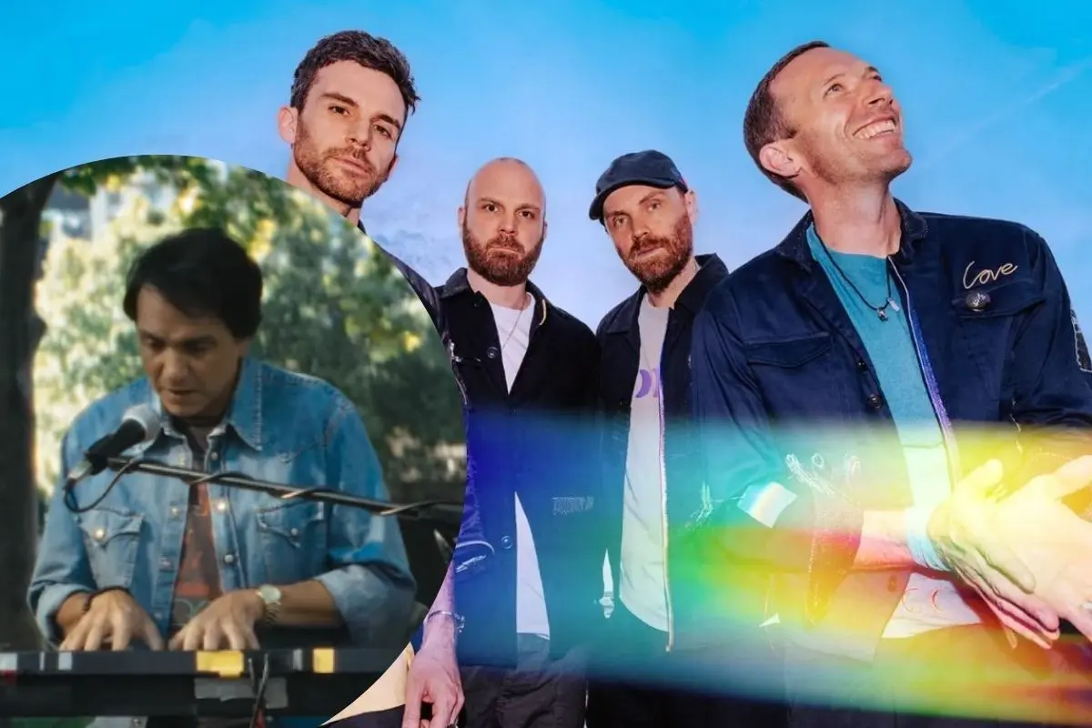 Ralph Macchio y Coldplay colaboraron para el vídeo musical de The Karate Kid. Foto: CANVA/Instagram: @coldplay