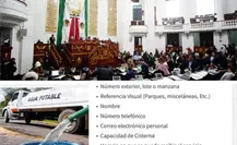 Congreso CDMX busca evitar extorsión de piperos, propone monitoreo en distribución de agua