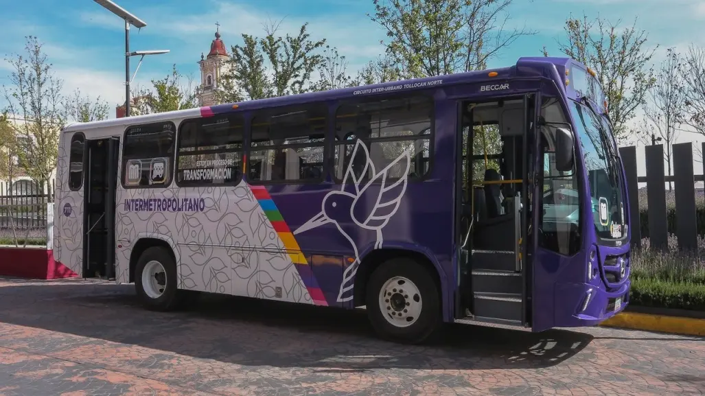 ¿Cómo son las nuevas unidades de transporte público en Edomex y cuál es su ruta?