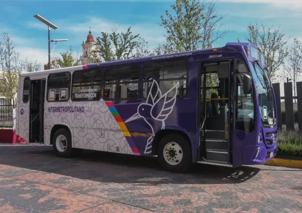 ¿Cómo son las nuevas unidades de transporte público en Edomex y cuál es su ruta?