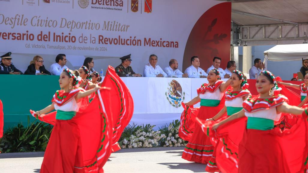 Revolución Mexicana: 114 Aniversario, desfile encabezado por Américo Villarreal