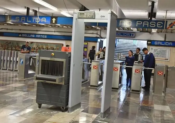 ¿Qué pasó con los detectores de armas y metales del Metro en CDMX?