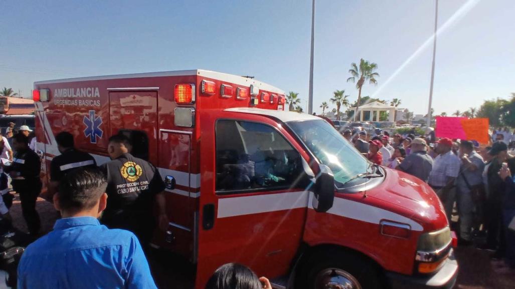 Empresarios donan ambulancia a Protección Civil de Cabo San Lucas