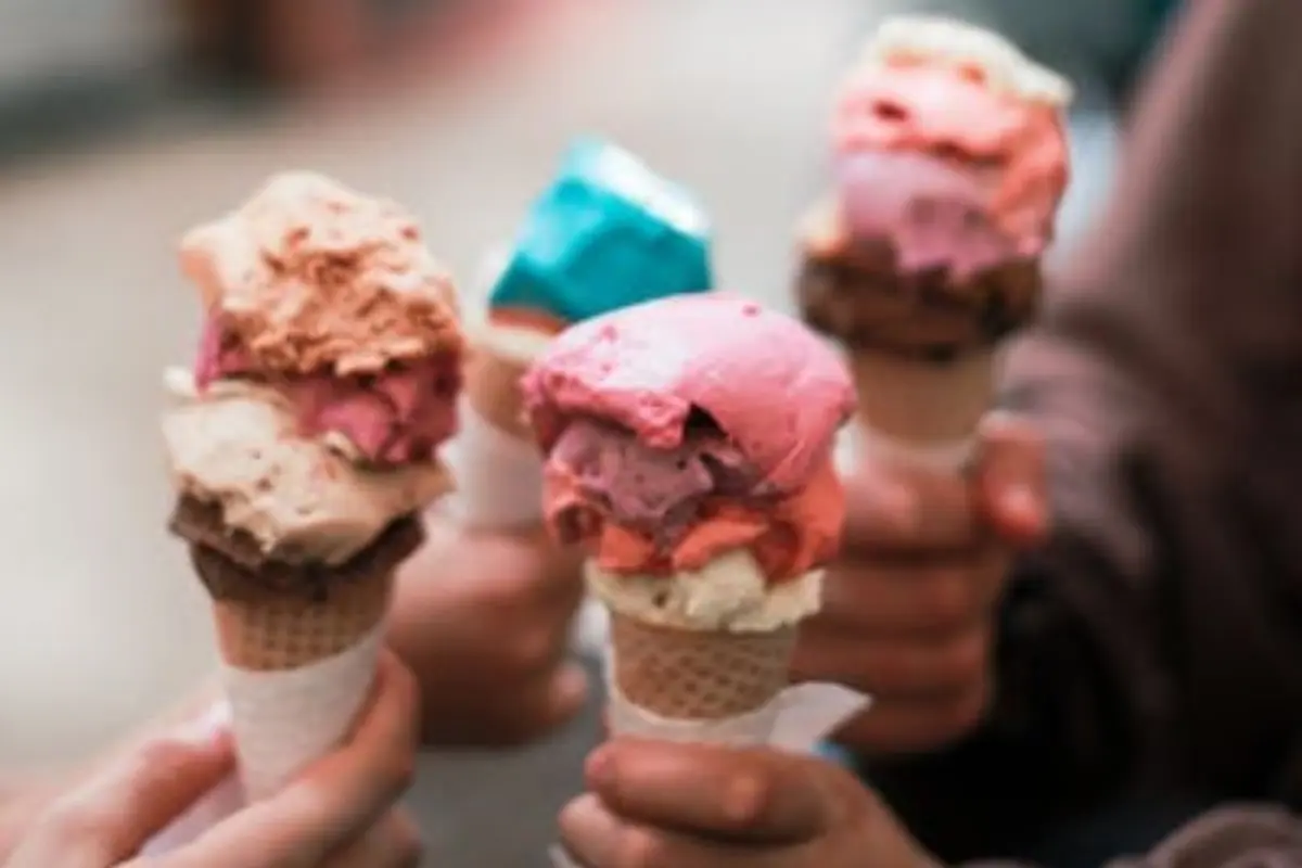 Helados de varios sabores Foto: Pexels