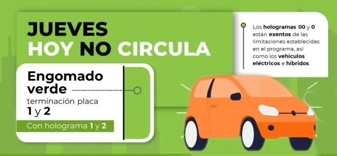 Hoy No Circula en la CDMX para este jueves 21 de noviembre: conoce la restricción