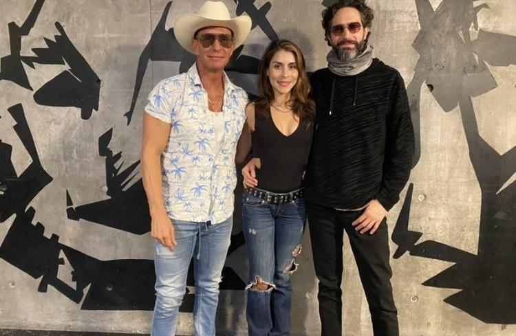 Erik Rubín, María León y Benny Ibarra estuvieron en Monterrey para promocionar la obra a días de que se presente en el Auditorio Citibanamex. Foto. Arturo González.