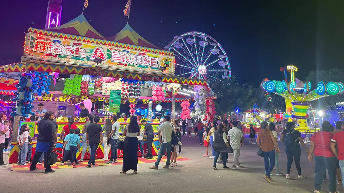 La Feria Xmatkuil tiene atractivos para todas las edades Foto: Patricia Euan