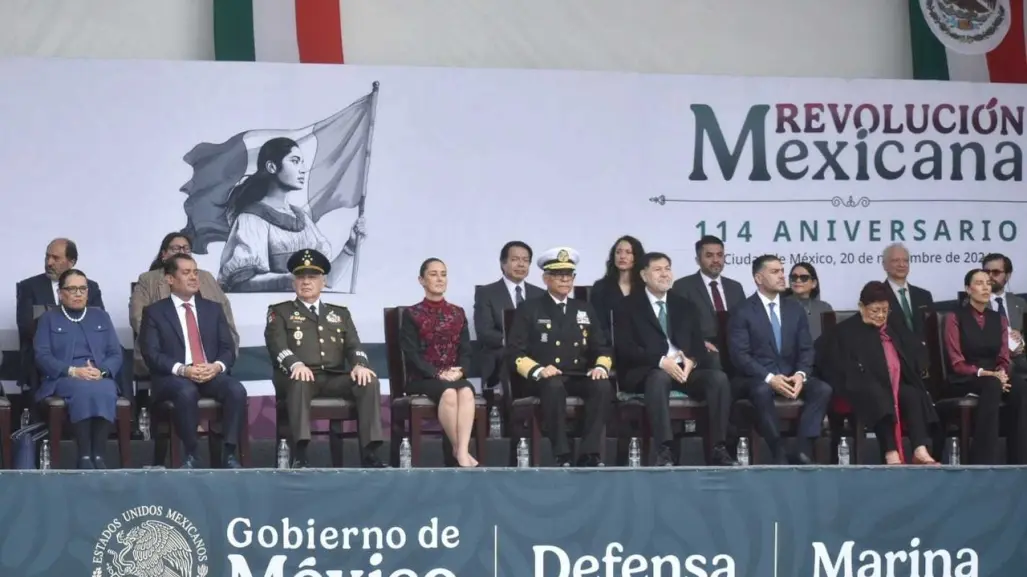 El mundo entero ve a México con admiración: Claudia Sheinbaum durante desfile de la Revolución