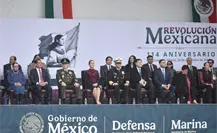 El mundo entero ve a México con admiración: Claudia Sheinbaum durante desfile de la Revolución