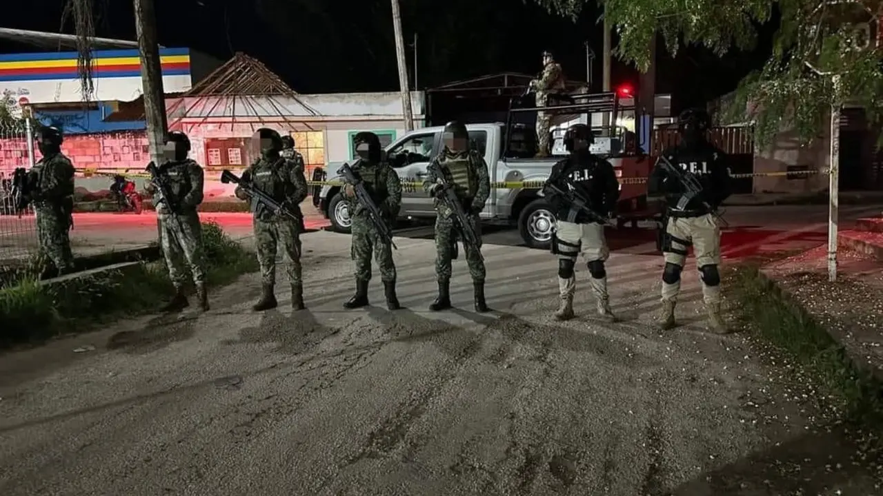 Un total de 7 dependencias de seguridad participaron en el fuerte operativo Foto: Cortesía/SSP