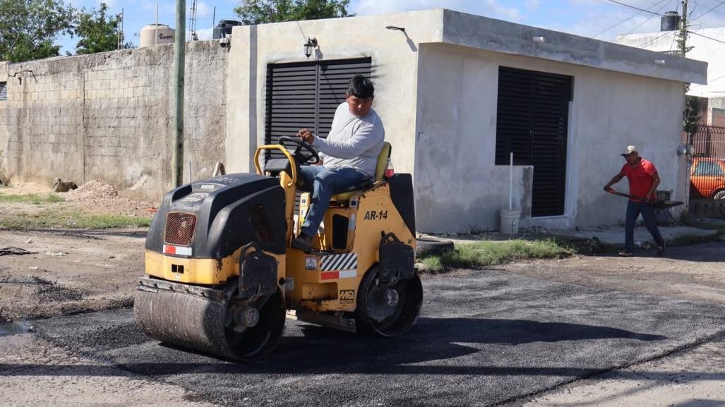 ¡Adiós a los baches en Kanasín! taparán 20 mil metros cuadrados antes de cerrar el año