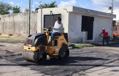 ¡Adiós a los baches en Kanasín! taparán 20 mil metros cuadrados antes de cerrar el año