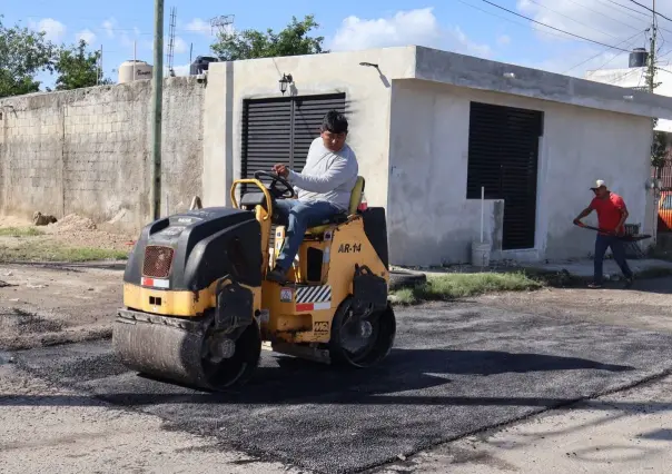 ¡Adiós a los baches en Kanasín! taparán 20 mil metros cuadrados antes de cerrar el año