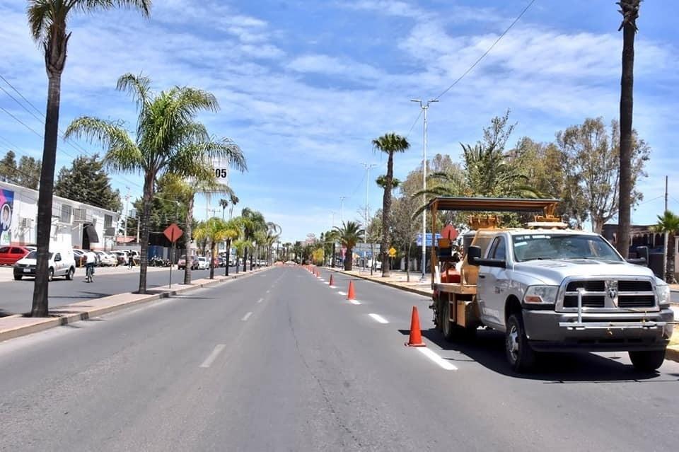 Entre los principales bulevares de Durango, existen dos que miden exactamente lo mismo; estos son. Foto: Luis Lozano.