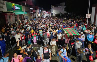 Caravana de migrantes avanza desde Chiapas rumbo a EU