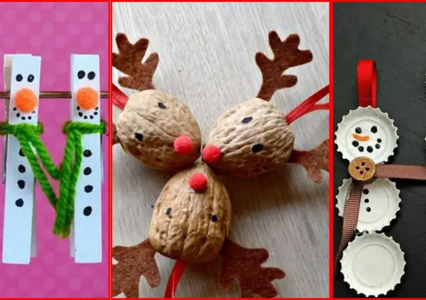 DIY Navideño: 3 ideas de reciclaje para aplicar en la decoración de tu hogar