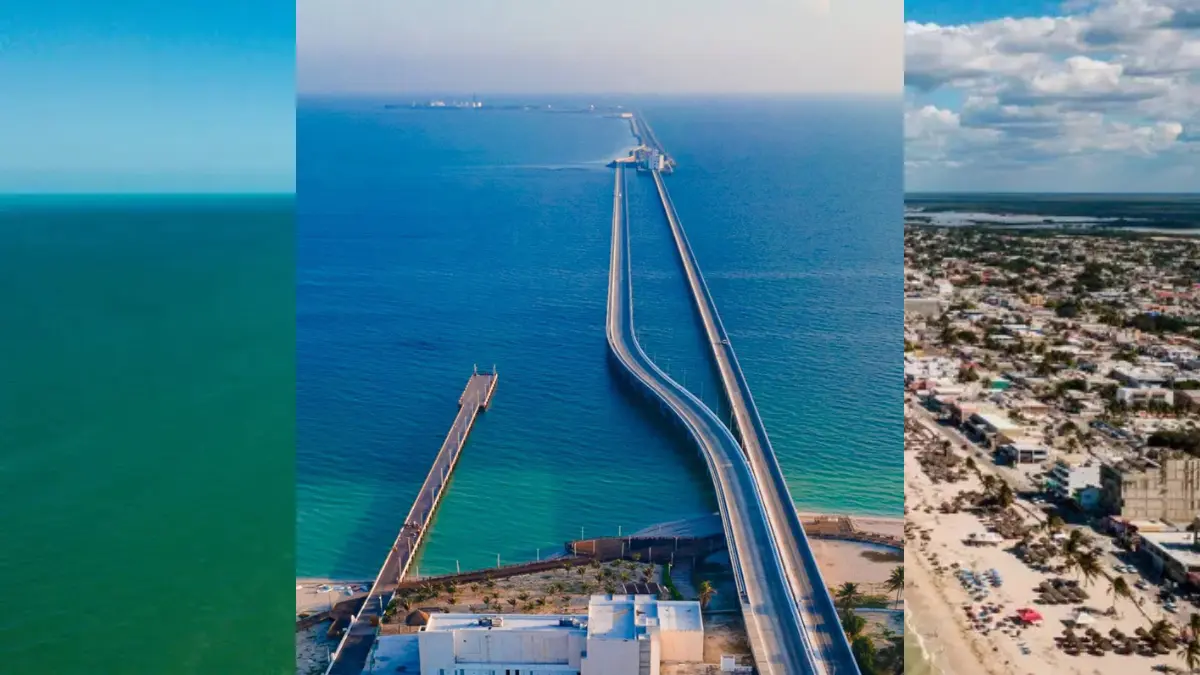 Este muelle tiene uno de los 10 récords Guinness de Yucatán Foto: Blog Viva/Mike Díaz