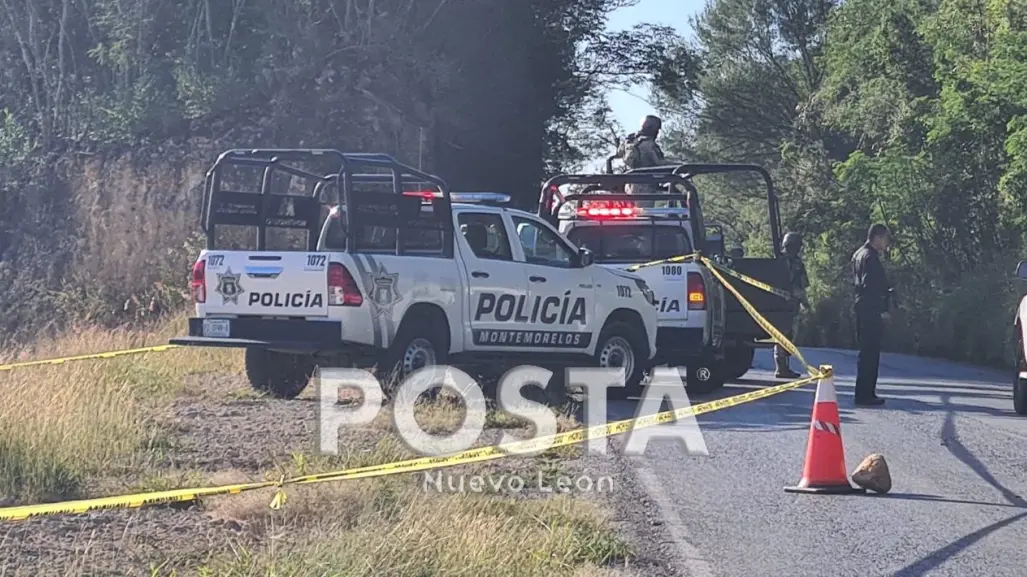 Ejecutan a hombre en Montemorelos y arrojan su cuerpo en brecha