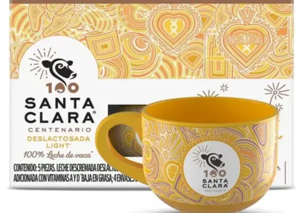 Nuevas tazas coleccionables de leche Santa Clara ¿dónde conseguirlas en Tamaulipas?