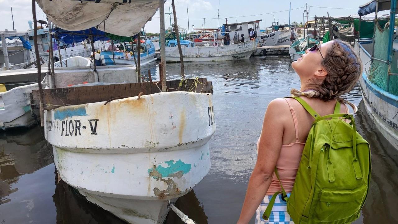 Snowbirds en Progreso, Yucatán. Foto: Irving Gil-Canva