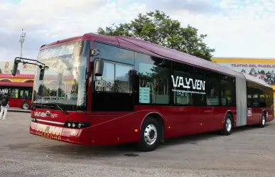 Va y Ven articulados en Mérida reciben banderazo de salida ¿en qué ruta van a operar?