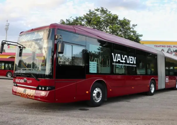 Va y Ven articulados en Mérida reciben banderazo de salida ¿en qué ruta van a operar?