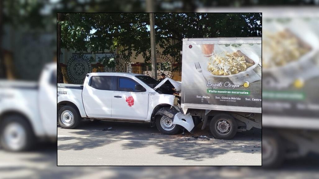 Accidentes en Yucatán: carambola deja varios vehículos dañados en Mérida