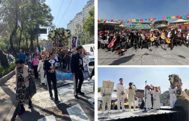 Mariachis entonan melodías y realizan peregrinación anual a la Basílica de Guadalupe