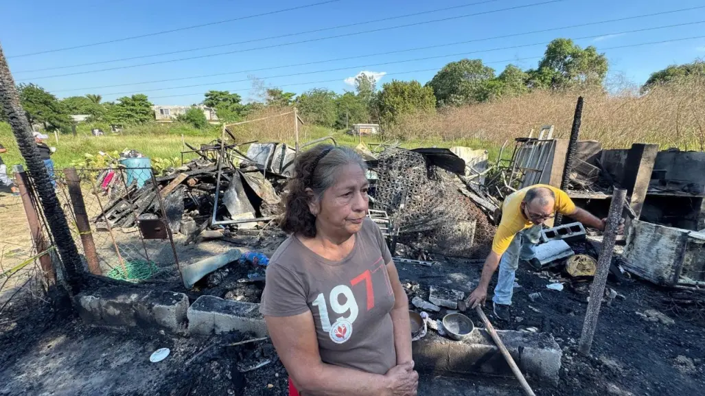 Altamira: Doña Elia y sus nietas duermen entre cenizas tras tragedia en su hogar