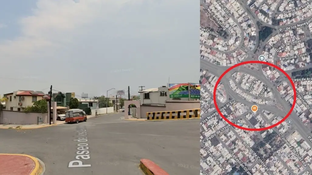 ¿Banda británica de los 70s predijo casas en plena avenida en Monterrey?