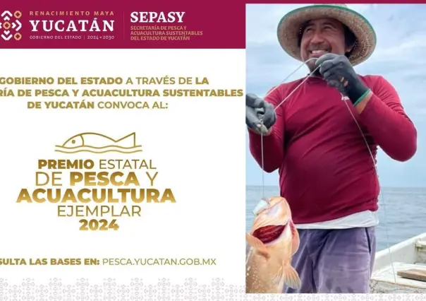 Abren Convocatoria para el Premio Estatal de Pesca y Acuacultura Ejemplar 2024