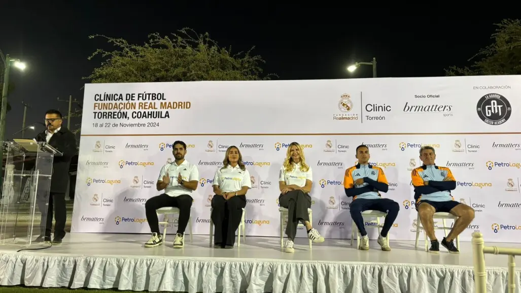 Fundación Real Madrid y PetroLaguna: Todo un exito clínica en Torreón