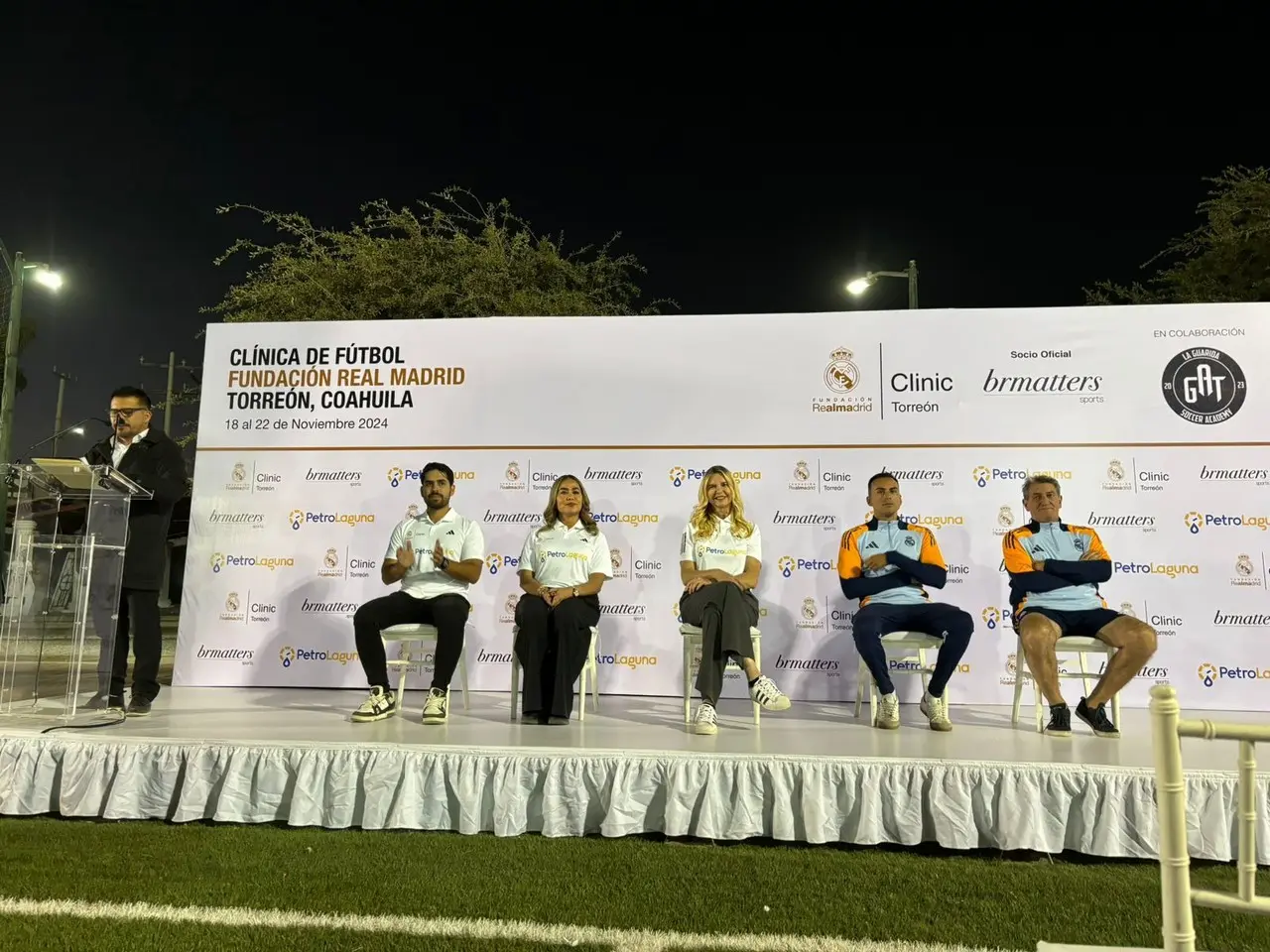 Se llevó a cabo la ceremonia de clausura de la Fundación Real Madrid en Torreón. (Fotografía: Aren Cobián)