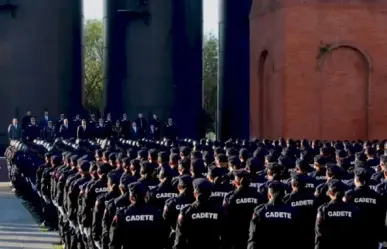 Fuerza Civil: Así juramentan cadetes su compromiso con Nuevo León (VIDEO)