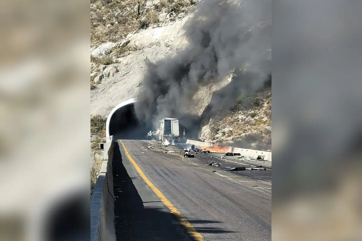 Incendio en Arteaga. Foto de Arteaga pueblo mágico.