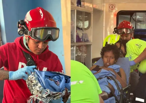 Mujer da a luz en su domicilio en Monterrey, protección civil la auxilia en parto