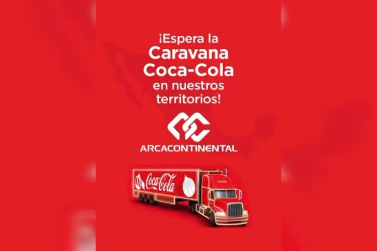 ¡No lo olvides! La Caravana Navideña Coca-Cola recorrerá hoy las calles de Monterrey