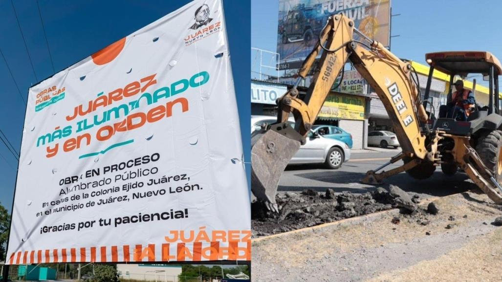 ¡Juárez se transforma! Nuevas mejoras llegan a las calles y alumbrado público