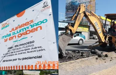 ¡Juárez se transforma! Nuevas mejoras llegan a las calles y alumbrado público