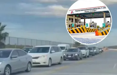 Puente Anzaldúas colapsa: suspensión del semáforo fiscal genera largas filas y malestar