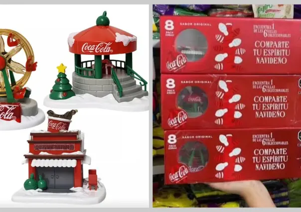 Villas navideñas: cómo conseguir las peculiares figuras coleccionables de Coca Cola