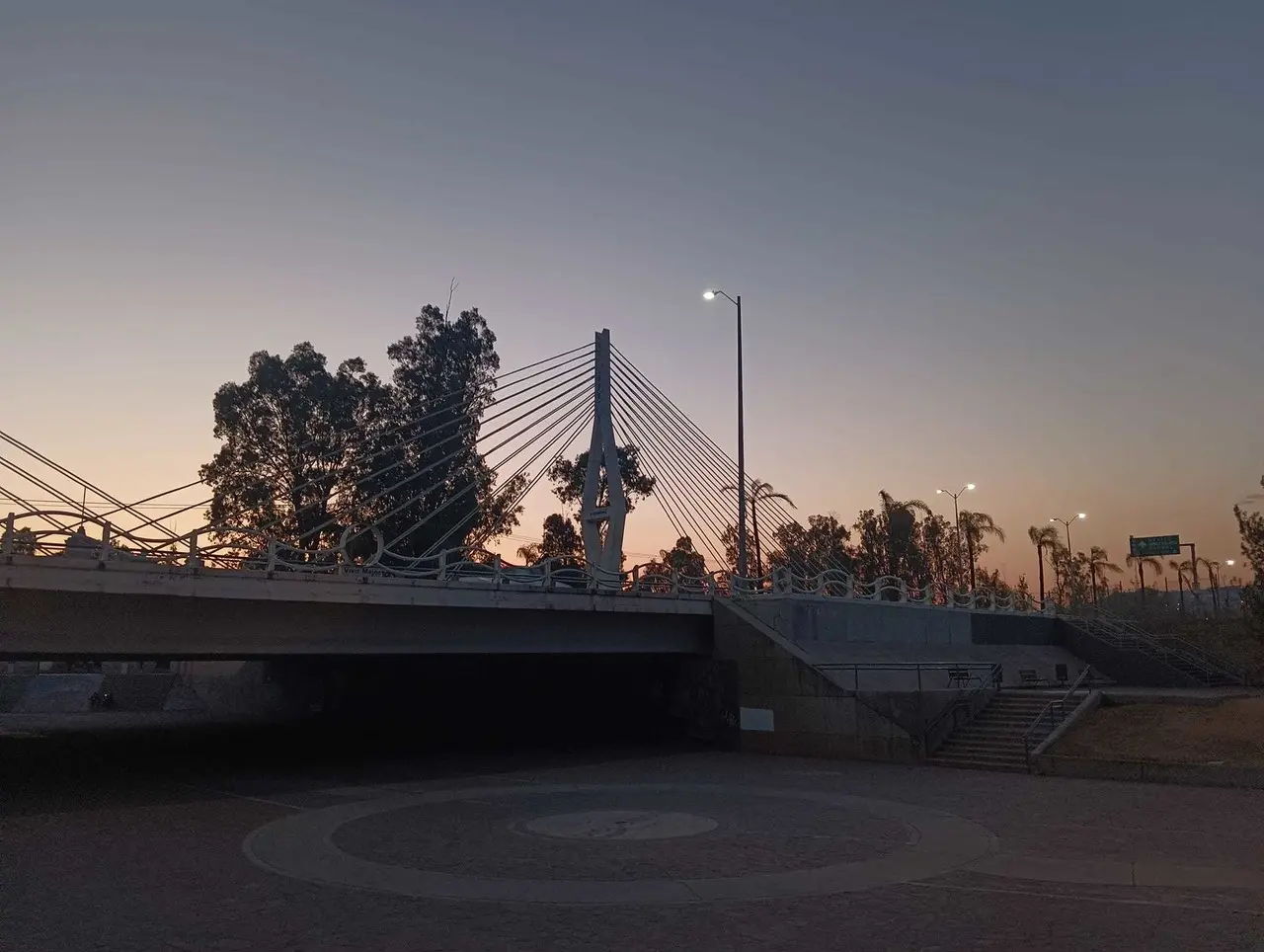 El Baluartito es la réplica del Puente Baluarte Bicentenario. Foto: Facebook @Turismo Durango.