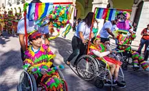 Personas con discapacidad realizan desfile del 20 de noviembre en Mérida Personas con discapacidad realizan desfile del 20 de noviembre en Mérida