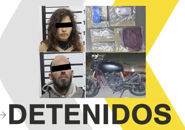 Policías de Santiago detienen a dos personas por delitos contra la salud y robo de vehículo