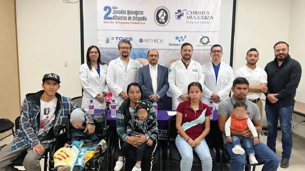 Hospital Christus Muguerza en Saltillo beneficia a 7 niños en situación vulnerable con cirugías