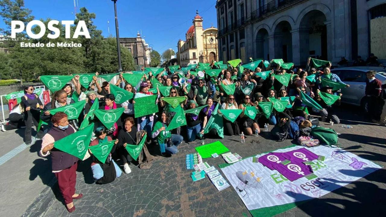 El Estado de México se convirtió en la entidad 18 en legalizar el aborto, con el voto en contra de la bancada panista. Foto: Alberto Dzib