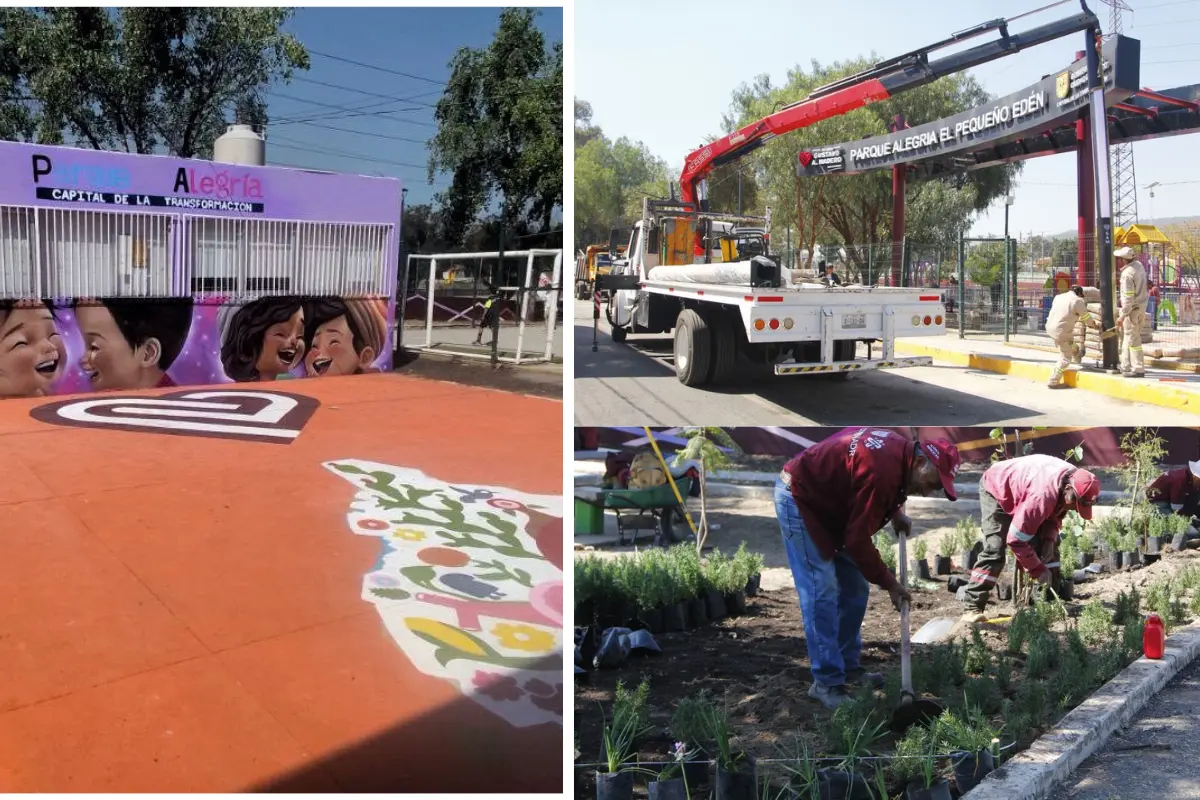 Clara Brugada anuncia rehabilitación del parque El pequeño Edén en la GAM