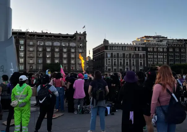 VIDEO: bloque radical se enfrenta a mujeres trans en Marcha 25N