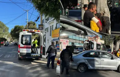 Camión mudancero provoca accidente que deja 7 heridos